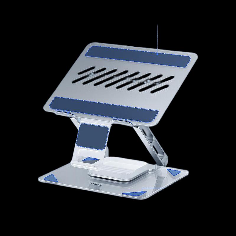 

Llano Adjustable 720° Rotating Aluminum Laptop Stand with Cooling