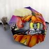 1pc Halloween Spooktacular Tom and Jerry Pattern Automatic Cartoon Umbrella is Fashionable and Good-Looking, Suitable for Travel and Daily Use.J044