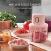Electric Garlic Masher Kitchen Tool Easy To Clean Waterproof Vegetable Chopper Efficient Garlic Chopper For Fast Cooking Electric Food