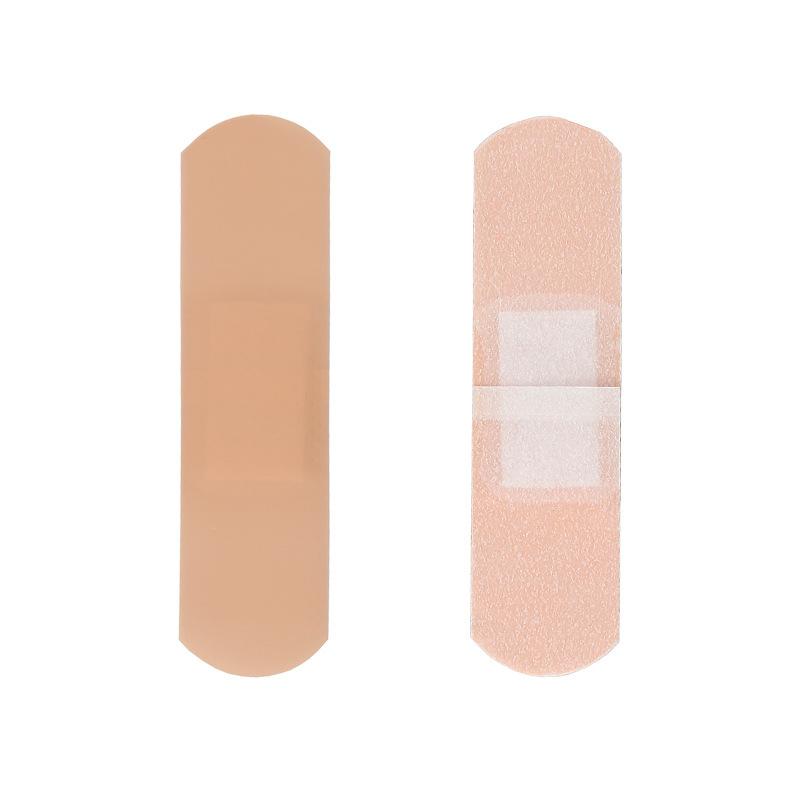 100 Pièces Pansements Imperméables Respirants Coussin Adhésif Plâtre Hémostase de Plaie Autocollant Bande Pansement de Premiers Secours Gaze Médicale