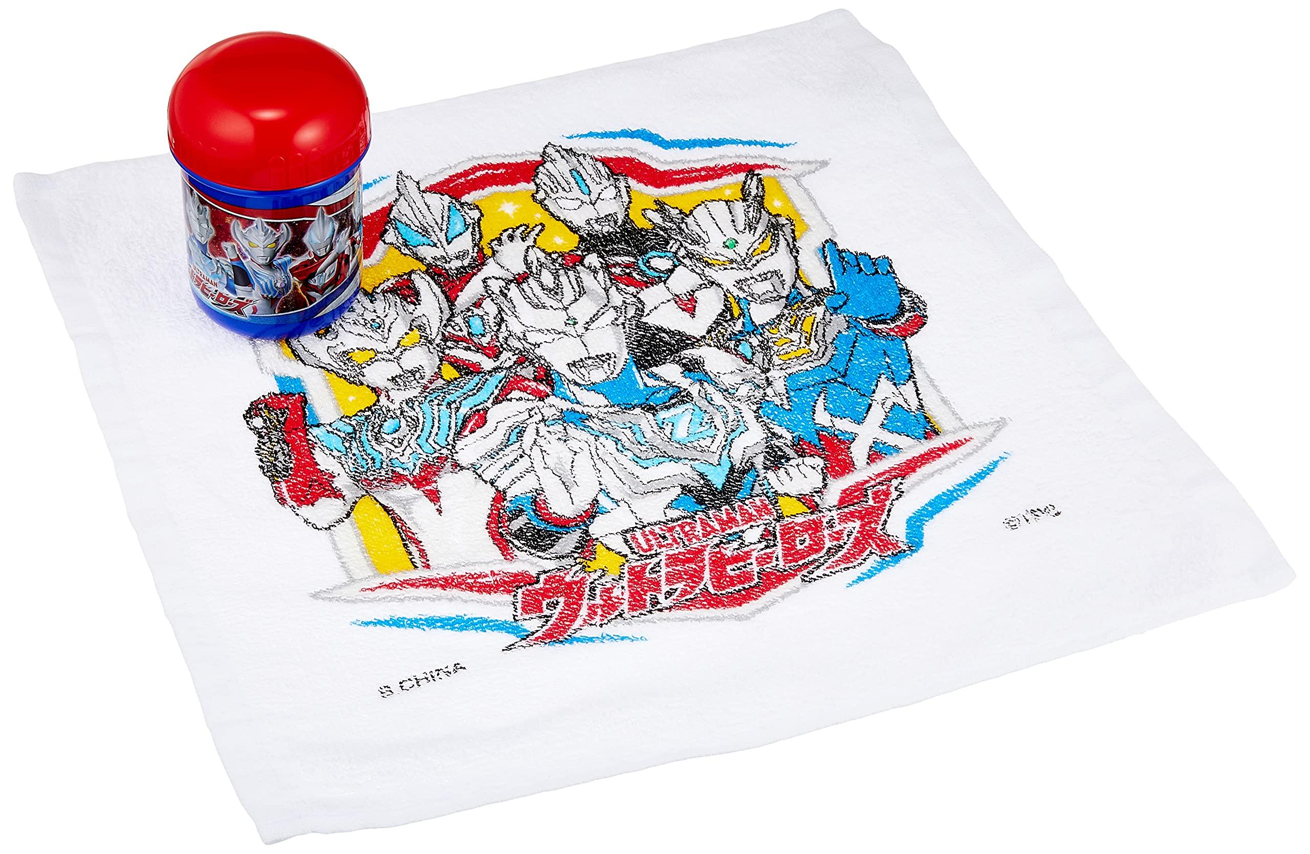 

OSK Bento Box Lunch Box Hand Towel Set Ultra Heroes Made in Japan OC-1