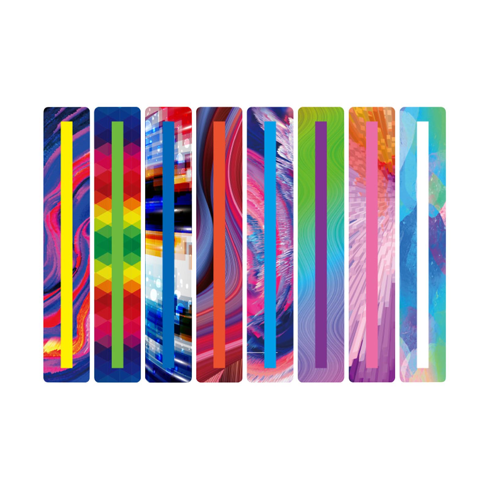 

Полоски для чтения с гидом разных цветов, помощь детям с дислексией и помощник учителя One Size