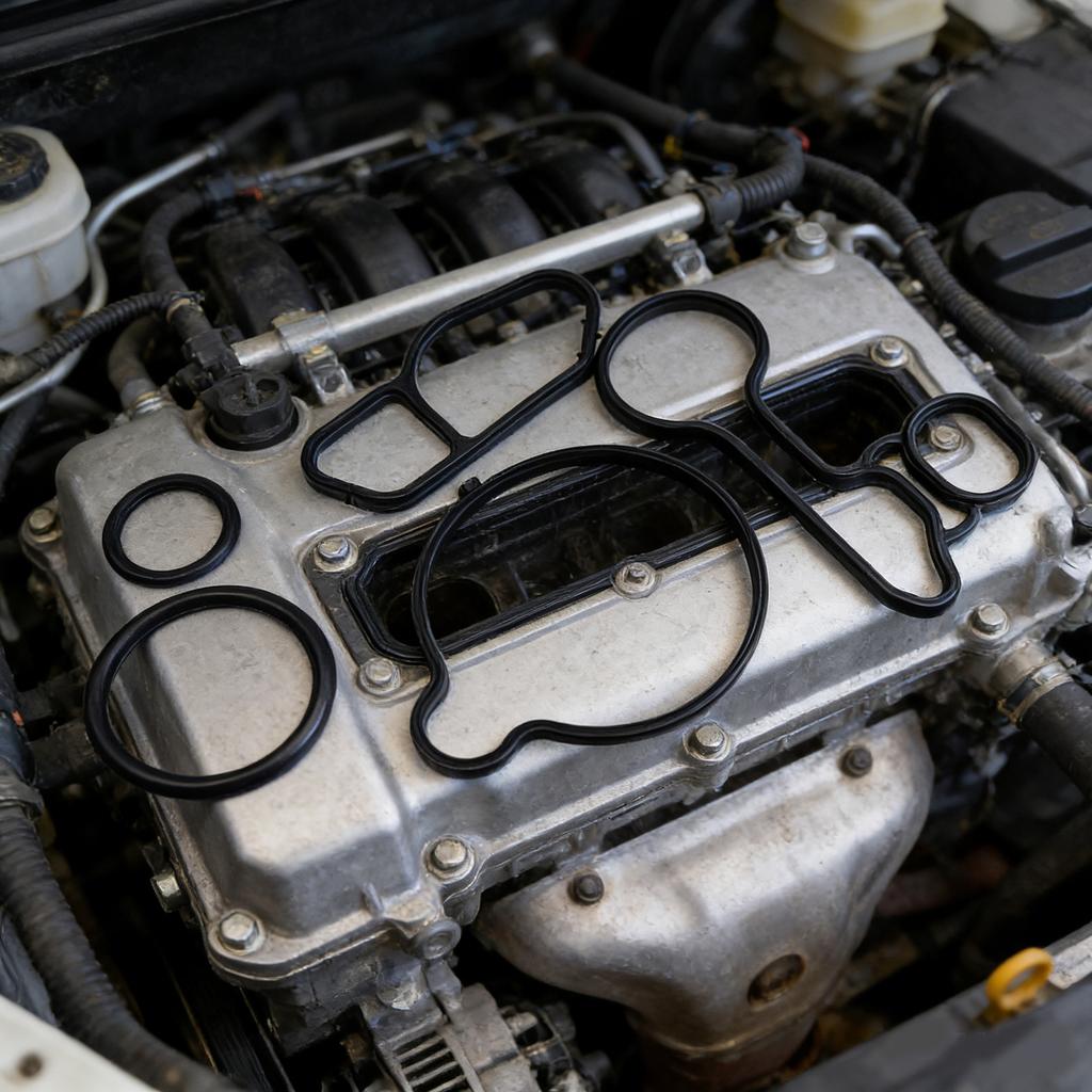 Upgrades Oil Coolers Seal Rings Reliable Engine Oil Coolers O Rings Replacement Part 55565385 for 1.4T Engine Applications