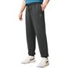 Li Ning Badfive Pantalón de Chándal de Punto con Forro Polar Cálido para Hombre, Moda Deportiva Versátil de Corte Holgado con Costuras