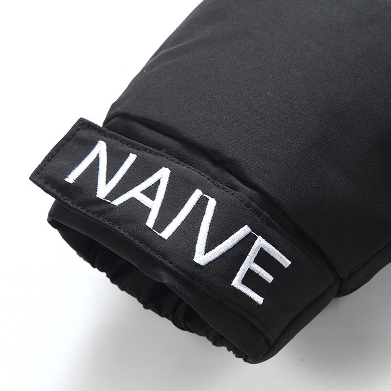 Autumn and Winter New Fashion Brand Cotton-padded Men Plus Fleece Thickened Leisure Cotton-padded Men Live Secondary Development