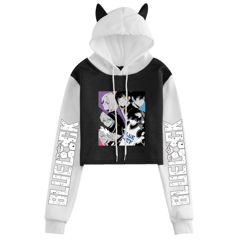 Felpa con cappuccio alla moda 2023 Anime BLUE LOCK