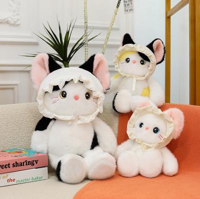 Neues Niedliches Katze Plüschtier Super Niedliche Hasenpuppe Puppe Begleiten Heilende Geschenke für Mädchen und Kinder