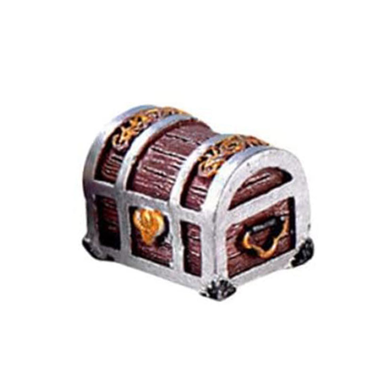 Aquarium Small Treasure Chests Model Crafts Decoration FishTank Landscape Supplies Fish Habitat Pirate Theme Aquariums