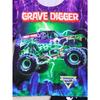 Boys Summer Clothing - Cartoon Car Print Short Sleeve Top and Shorts, Stylish, Casual, Comfortable