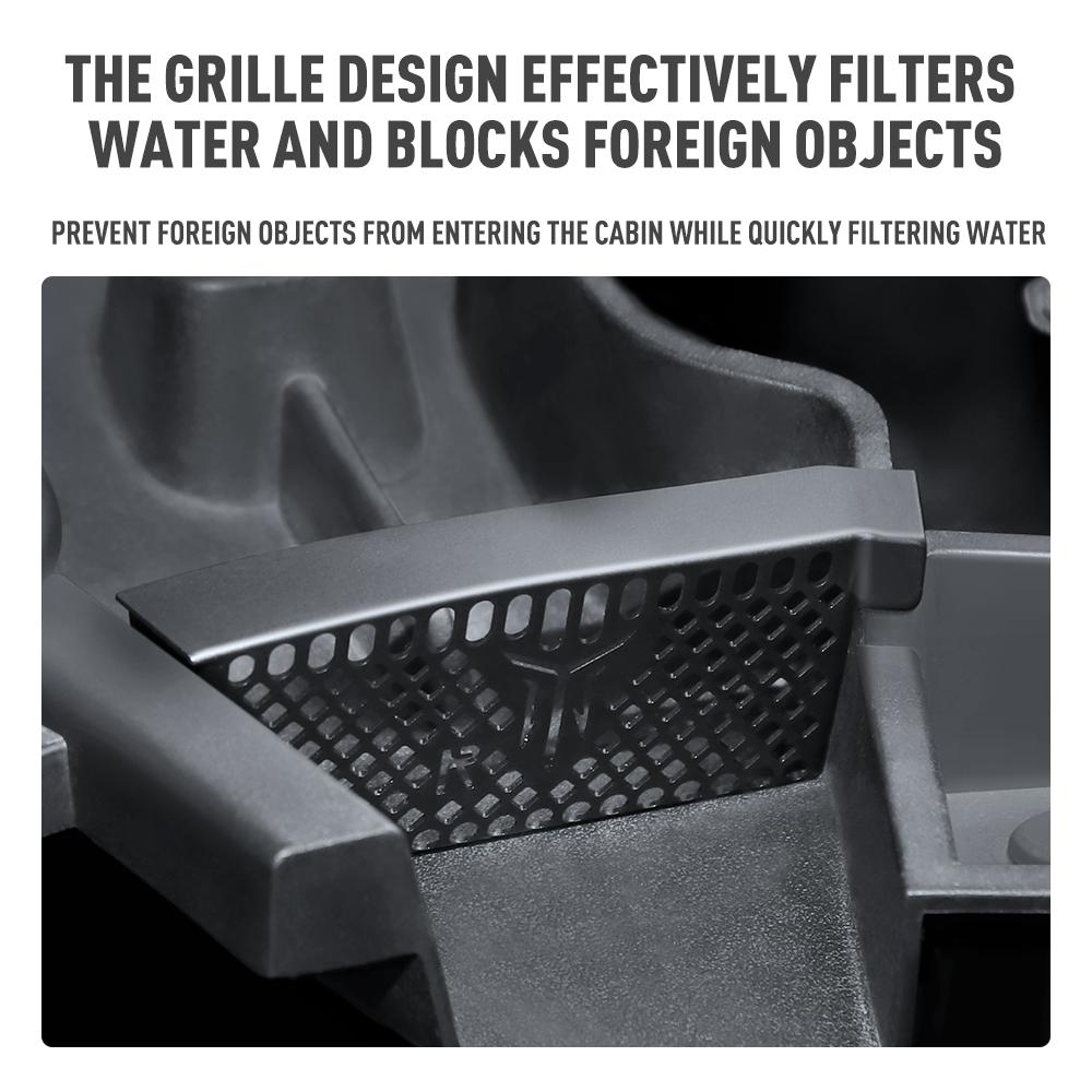 For Tesla Model Y 2022  Front Cabin Cover Water Stops Blockage Debris Filter Cover Anti-Blocking Protection Car