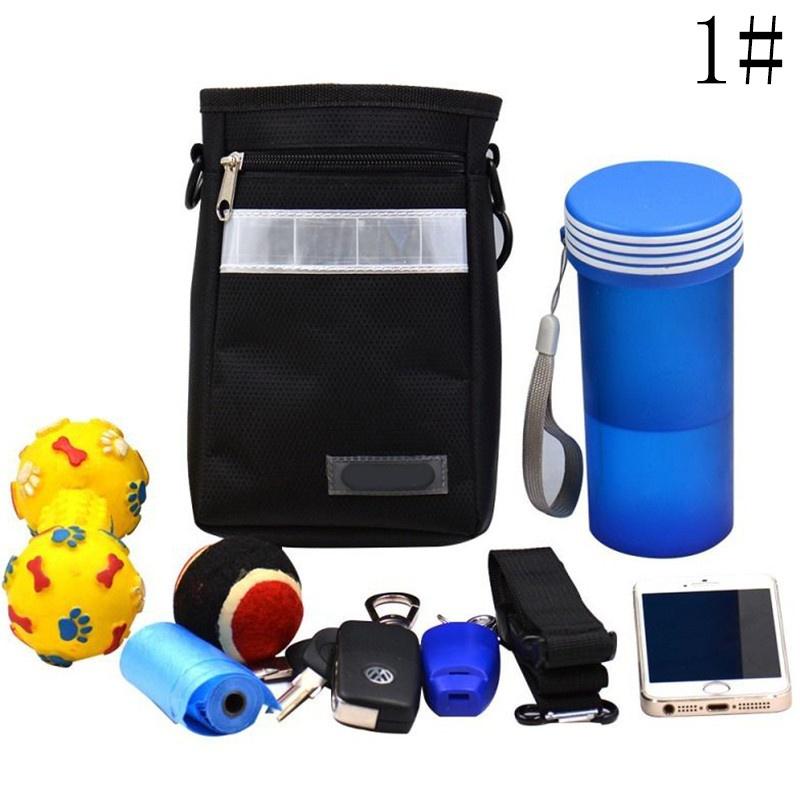 

Сумка на пояс для собак и щенков, сумка для тренировок и прогулок, держатель для дозатора лакомств чёрный