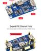 Raspberry Pi Zero Multi-functional Expansion Board with POE Ethernet and 3-Port USB 2.0 Hub