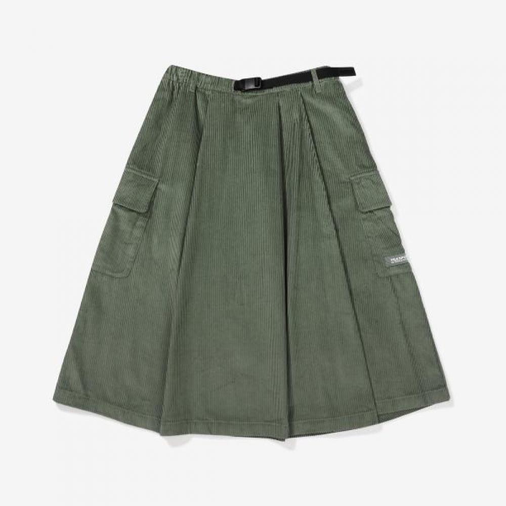 

Fila Belted Corduroy Skirt DUSTYGREEN/075