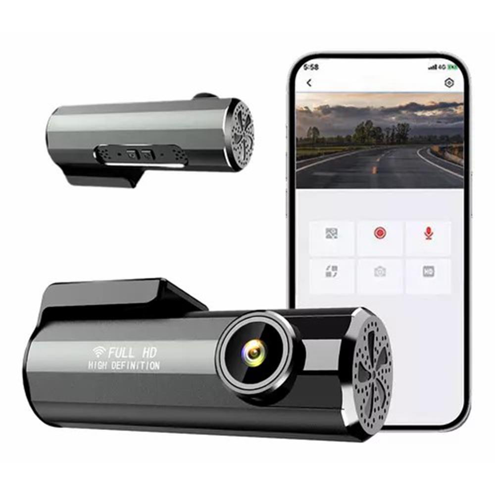 

1080P HD Помада Розмір Відеореєстратор WiFi Смартфон Камера Голосове Керування З Монітором Паркування Type A