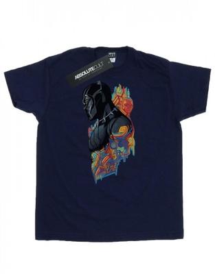 Mens Black Panther Profile T-Shirt