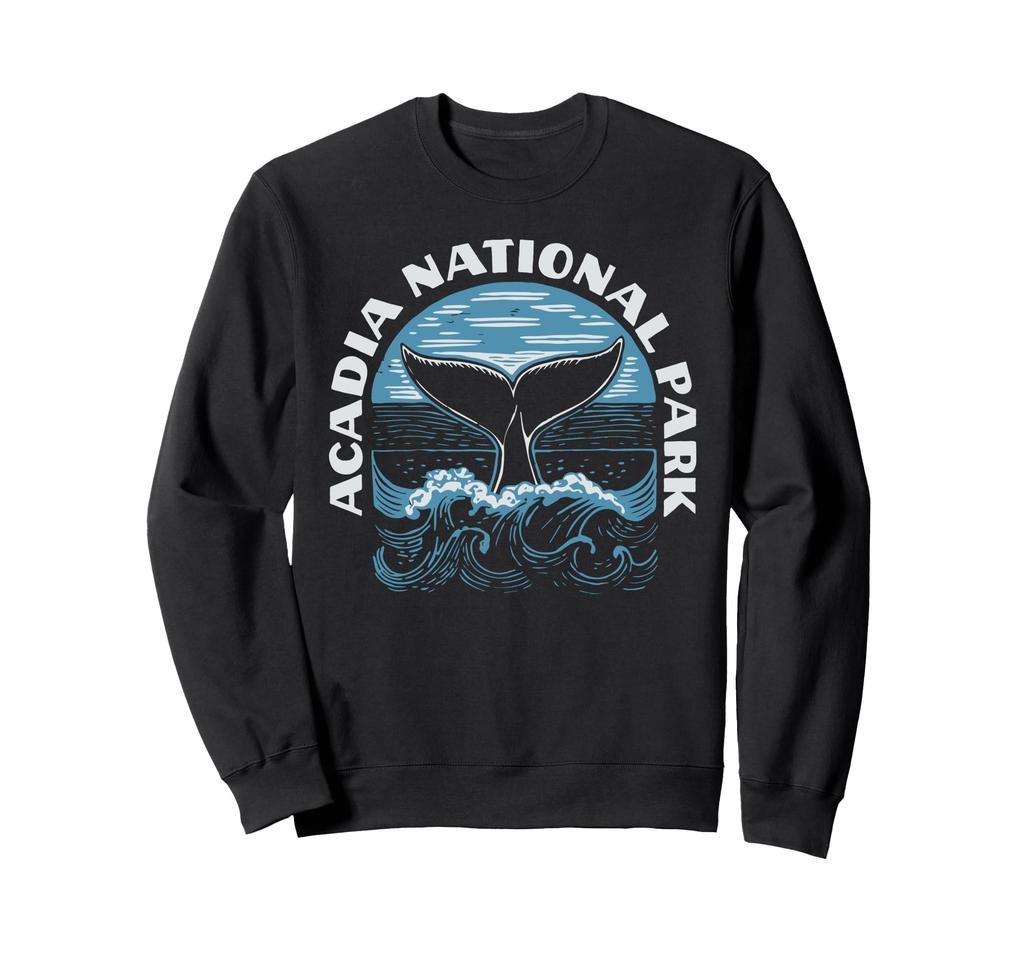 Acadia National Park Whale Fluke Tail Maine Trainer