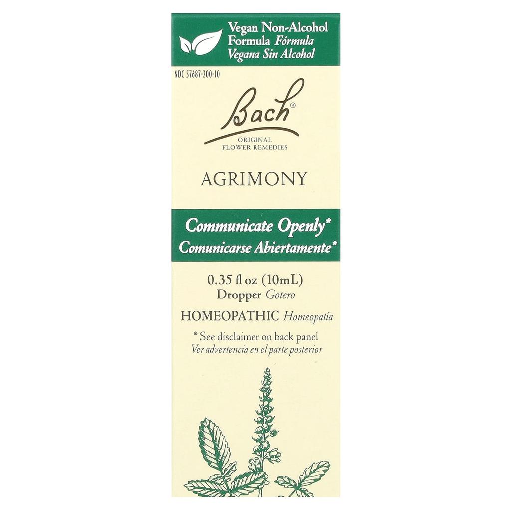 Original Flower Remedies, Agrimony, 10Ml(0.35Fl Oz)