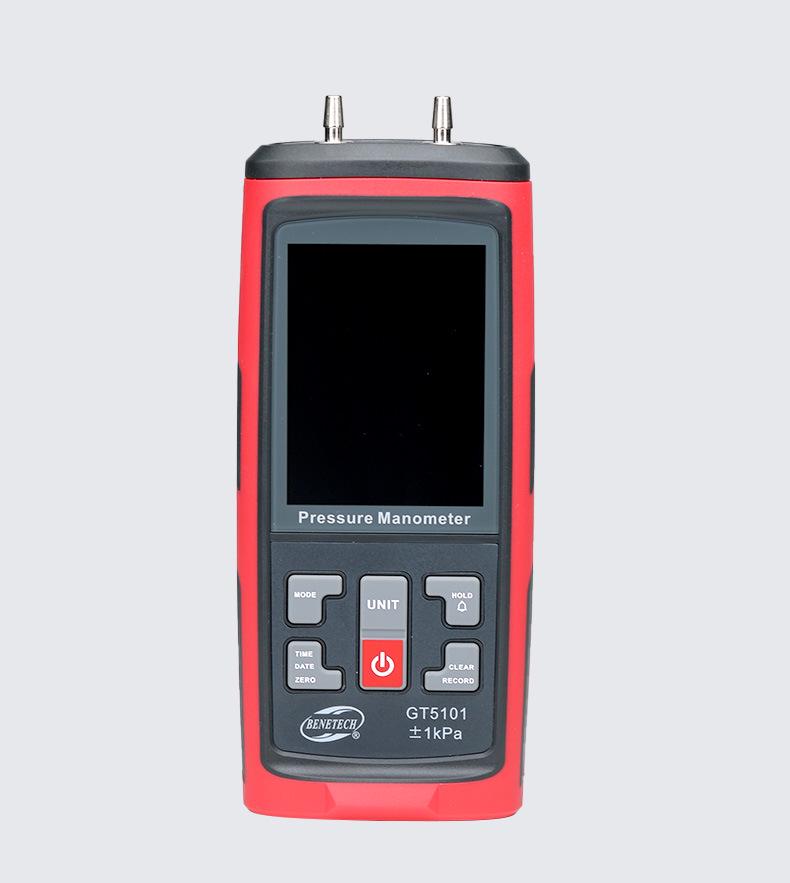 BENETECH Digital Differential Pressure and Vacuum Gauge for Gas and Wind