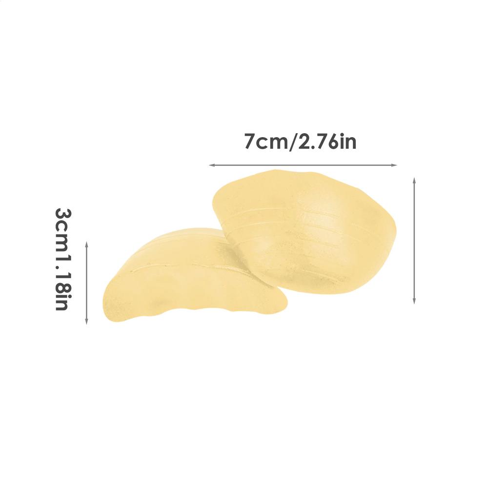 1 Pair High Heel Toe Plug PU Shoe Insert Big Shoes Toe Front Filler Cushion Pain Relief Protector Shoes Accessories