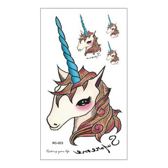 Waterproof Color Tattoo Stickers for All Ages