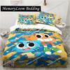 3D-gedrucktes Anime Amazing World Gumball Bettwäscheset Bettbezug Schlafzimmer Decke Einzel-Doppel-King-Size-Steppdecke Heimtextilien