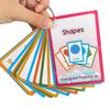 Early English Learning Cards with Colors and Shapes for Toddlers and Preschool Kids