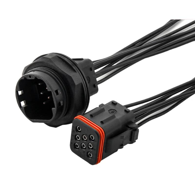 1 Set Automotive Wire Harness Connector 132016   -001 Male Female Plug ITT Type 4/8/10/16/25 Pin