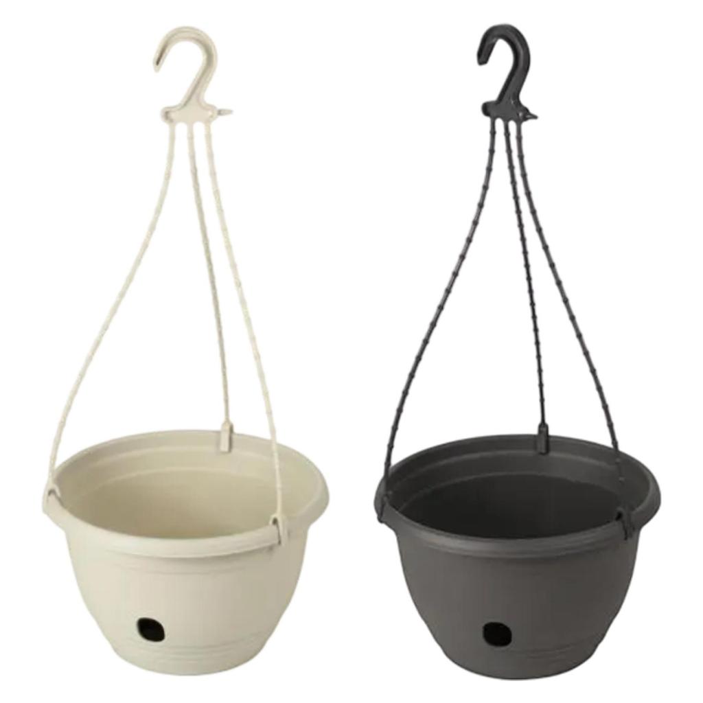 Self Watering Flower Planter Hanging Planter for Flowers Plants Home Decor Ornament Flower Pot for Shelf Table Desk Terrace