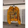 Damen Vintage Freiheitsstatue Grafik Reißverschluss Hoodie Y2K Streetwear Cropped Kapuzenjacke XS-4XL