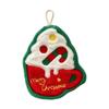 Coral Fleece Children's Small Towels Absorbent Christmas Tree Towel Cleaning Cloth  Christmas Gift