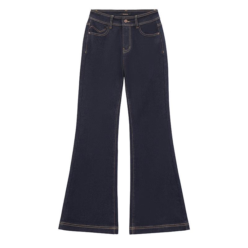 Women's High Waist Flare Pants - Slimming, Elastic, Plus Size, Lightweight, Loose Fit for Spring & Autumn 2025