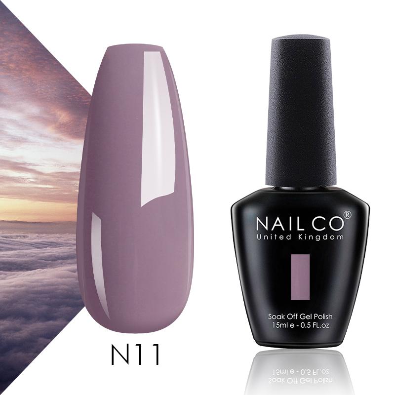 NAILCO 15ml Autumn Winter Brown Coffee Gel Nail Polish Design Nail Art Khaki Nude Color Series Glitter Manicure Set UV Nails Gel