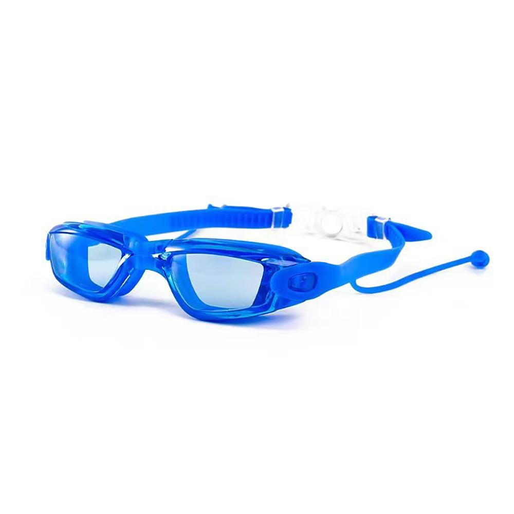 HD Anti-Fog Waterproof Adult Swim Goggles with Adjustable Strap