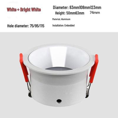 Osram 15W Weißes Einbau-LED-Downlight