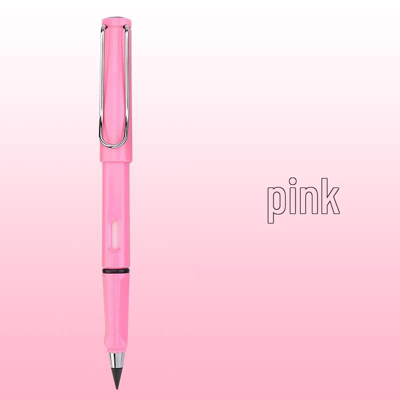 Eternal Black Technology Pencil: No Sharpening, HB Lead, Endless Writing Design