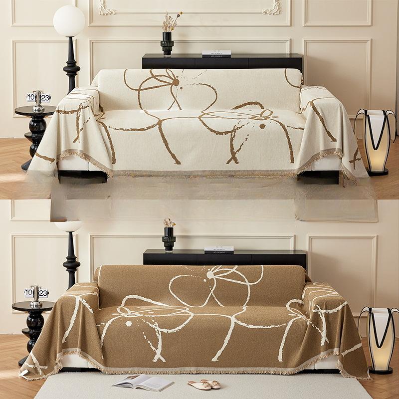 

Полотенце для дивана из синели, ткань с полным покрытием, стиль Ins, против царапин, маленький свежий чехол для дивана, прокат, дом, пылезащитная подушка для дивана 180*150cm