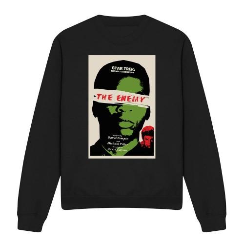 STAR TREK Unisex Adult The Next Generation Season 3 Episode 7 Sweatshirt