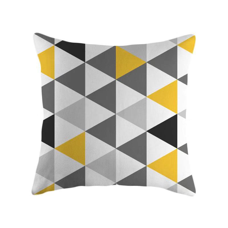 Yellow Pillow Pillow Case Pillow Car Cushion Sofa Pillow Nordic Sofa Cushion Pillow