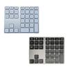 Tastatură numerică compatibilă Bluetooth cu 35 de taste Tastatură numerică reîncărcabilă fără fir Tastatură digitală pentru contabilitate tabletă laptop