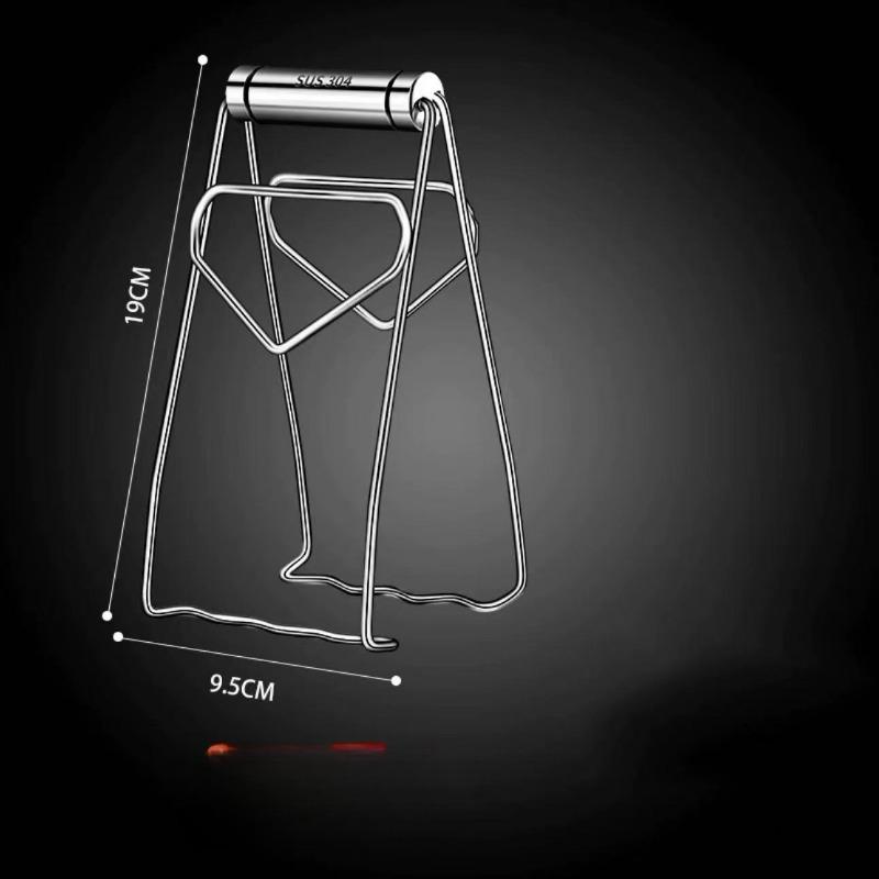 Rosewood-handled Plate Holder Kitchen Small Tools Heat-insulating Bowl Picker Steaming Plate Holder Bowl and Plate Holder