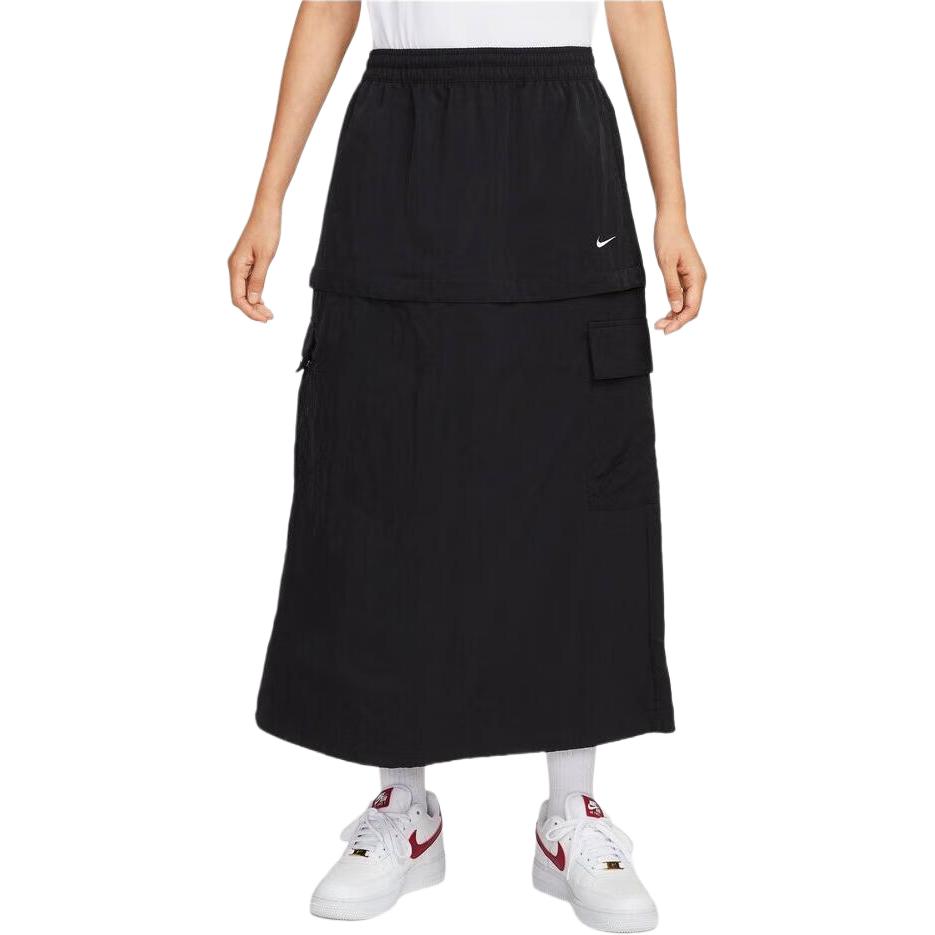 Nike As Nsw Wvn Mr Mdi Skirt Gcel Simple Comfortable Fashion Casual Long Skirt Women Skirts IH9275-010