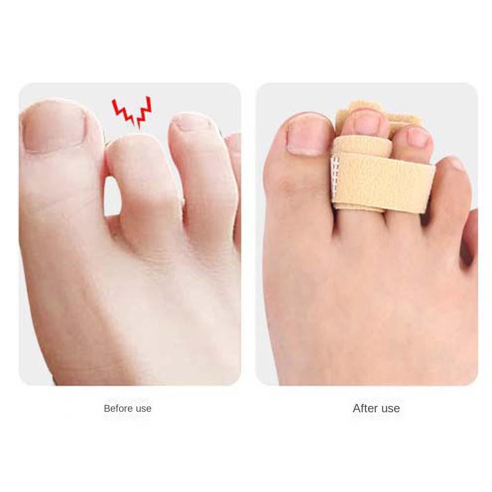 1pc Straightening Toe Splint Support Joint Stabilizer Toe Joint Support Toe Fix Strap Protector Thumb Injury Toe Care Tools