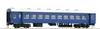 TOMIX HO Gauge Nahafu 10 11 Blue Model Train Passenger Car HO-5004
