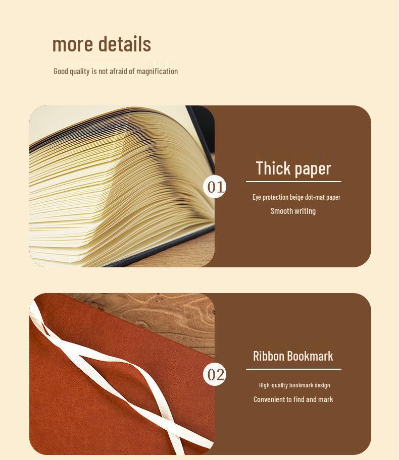 Premium Guochao Gift Set: Thick Custom Notebook for Business & Creative Meetings