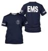 Custom EMS Medical Polo Shirt, Name, Emergency Work Tee