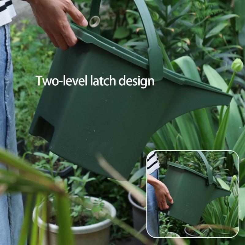 Annaffiatoio in Plastica Tipo Pesante 8L Grande Capacità Leggero Beccuccio Lungo Per Irrigazione Efficiente del Giardino