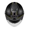 Capacete de Motocicleta Yamaha Motor Aberto Jet Gráfico Preto Tamanho L Co., Ltd.. (Yamaha) YJ-22IIZENITH GF-1 90791-2374L