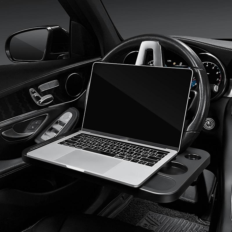 Steering Wheel Tray Car Food Tray Table For Eating Multipurpose Car Tray For Eating Working Car Laptop Mount Car Organizer Car