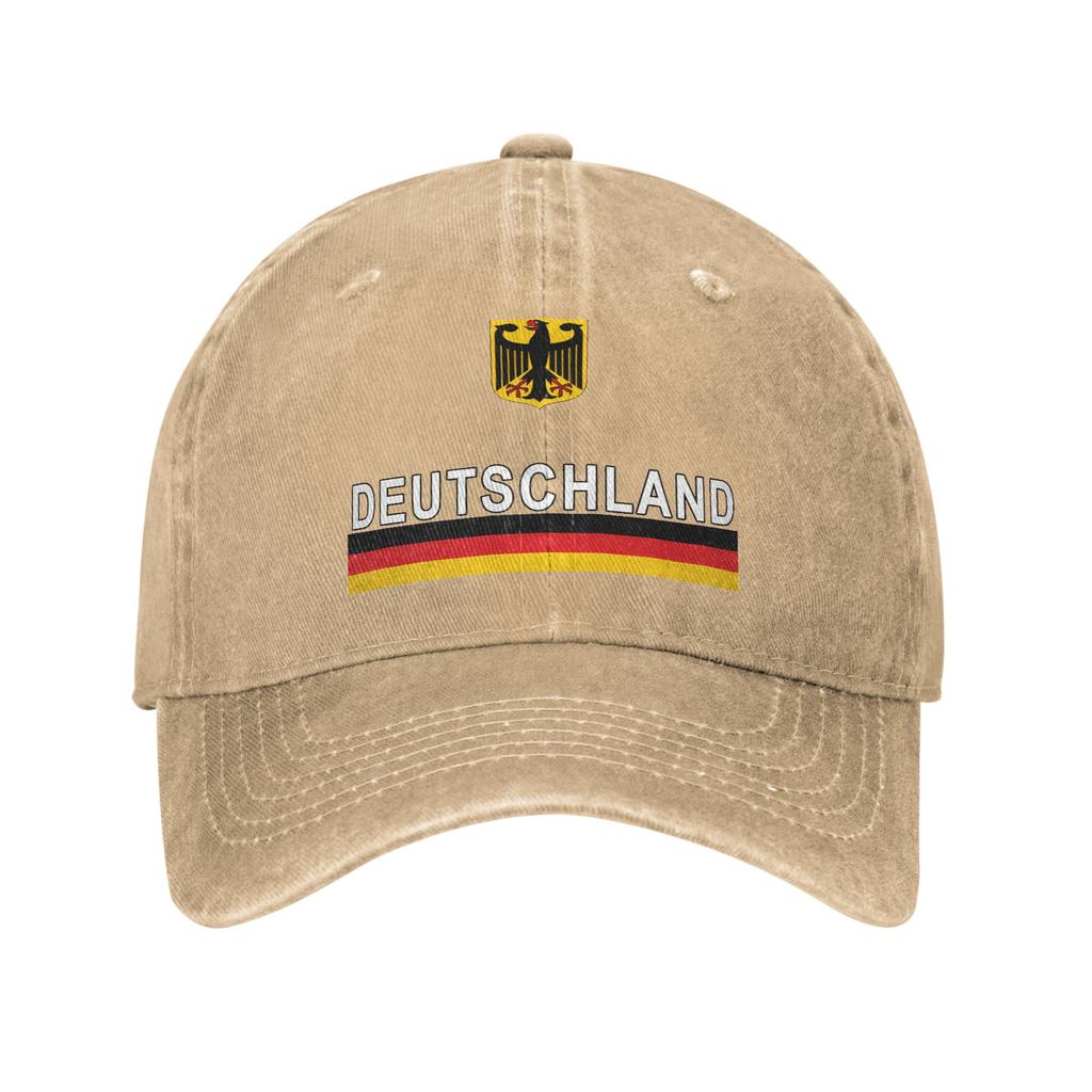Deutschland Flag And Emblem GerUnisexy Casual Baseball Cap For Unisex-Teens Summer Hunting Camping Hip Hop Hats Baseball Caps