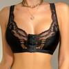 New front thin bra sports bra large size steel-free underwear women's breathable lace bra